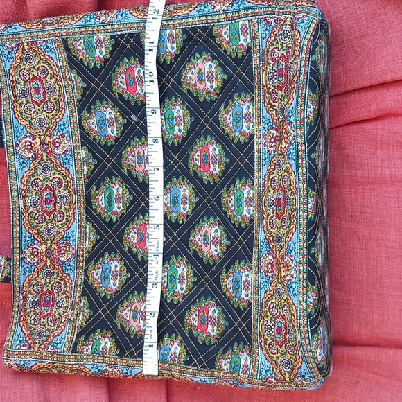 Multicolor fabric purse - Picture 4 of 6